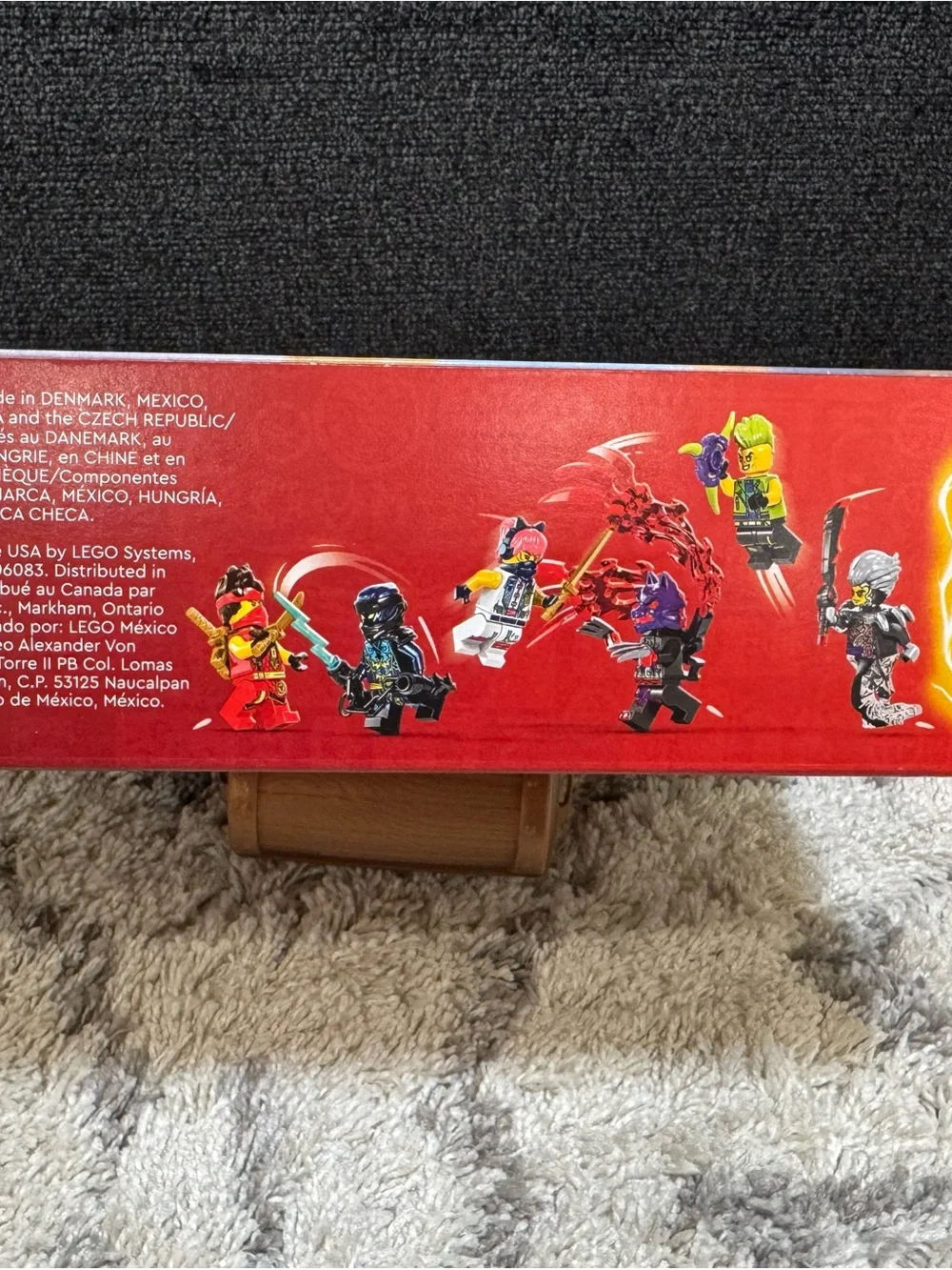Lego Ninjago Dragons Rising Tournament Battle Arena 71818 - Red & Gold